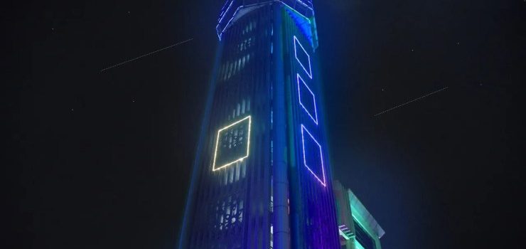 Peringati Hari Bahasa Isyarat Internasional, Pemkot Tangerang Selatan Nyalakan Lampu Biru di Balai Kota dan Menara Pandang Sebagai Simbol Dukungan