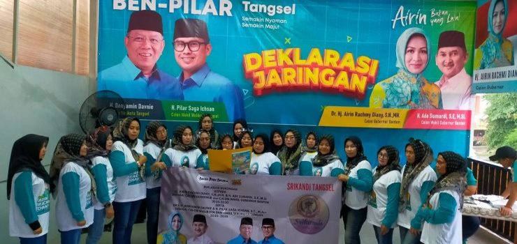 Pilkada 2024, Srikandi Tangsel Siap Berjuang Menangkan Airin-Ade Sumardi dan Benyamin-Pilar