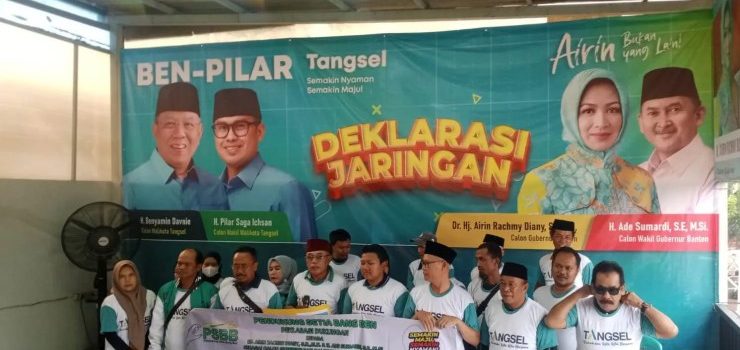 Pasukan Setia Bang Ben Tetap Jagokan Airin-Ade Sumardi dan Benyamin-Pilar Saga