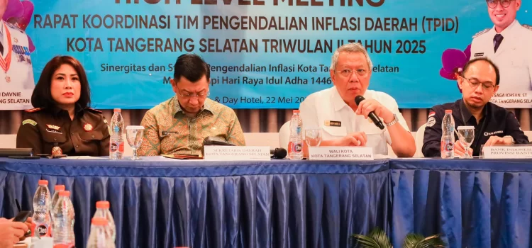 Benyamin Davnie di High Level Meeting TPID Tangsel: Mengendalikan Inflasi Kunci Stabilitas Ekonomi dan Kesejahteraan Masyarakat