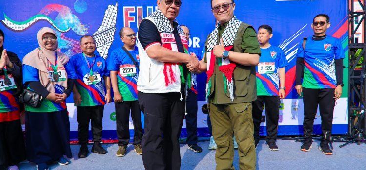 Dukung Palestina Lewat Olahraga, Wali Kota Tangsel Apresiasi Kegiatan SC Fun Run 2025